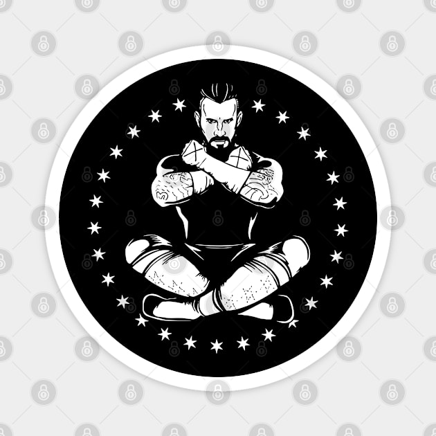 CM Punk X Arm Magnet by TheBalestvictus